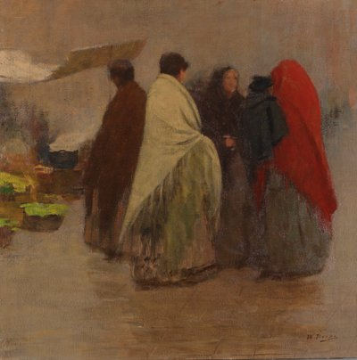 Market of Santa Margherita Women at the Market by Bartolomeo Bezzi